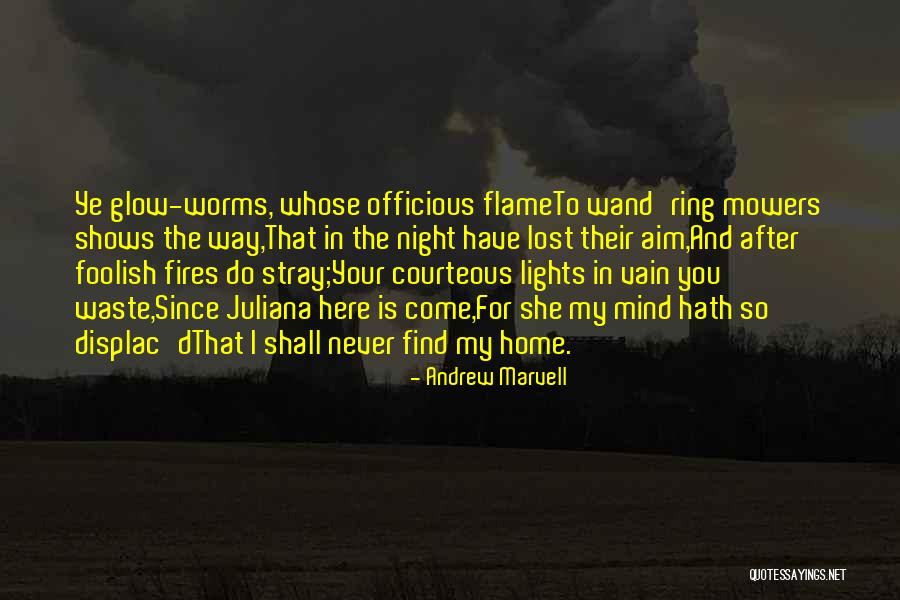 Night Lights Quotes By Andrew Marvell Night Lights Quotes By Andrew Marvell