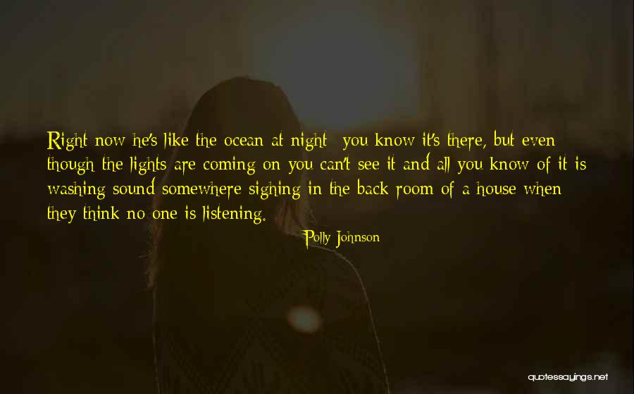 Night Lights Quotes By Polly Johnson