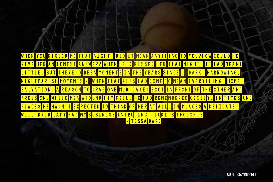 Night Of Salvation Quotes By Tessa Dare Night Of Salvation Quotes By Tessa Dare