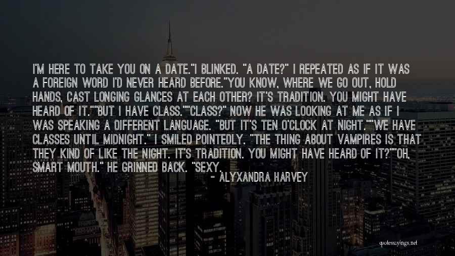 Night Of The Hunter Quotes By Alyxandra Harvey Night Of The Hunter Quotes By Alyxandra Harvey