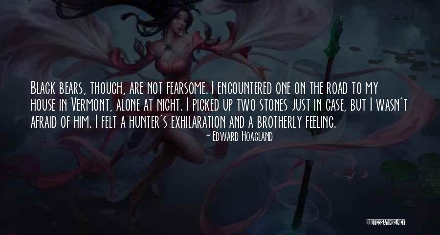 Night Of The Hunter Quotes By Edward Hoagland Night Of The Hunter Quotes By Edward Hoagland