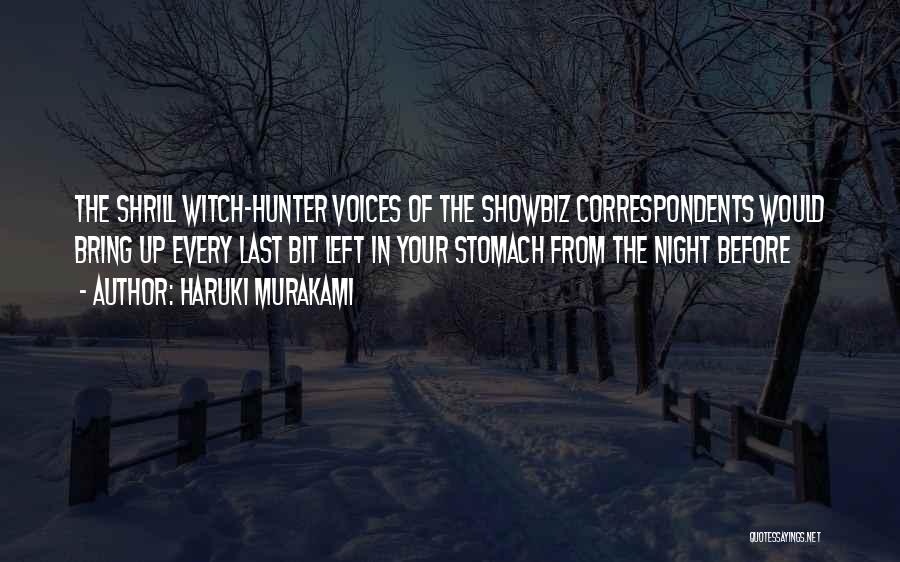 Night Of The Hunter Quotes By Haruki Murakami