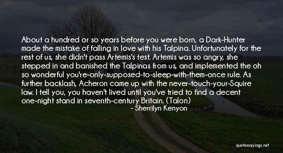 Night Of The Hunter Quotes By Sherrilyn Kenyon Night Of The Hunter Quotes By Sherrilyn Kenyon