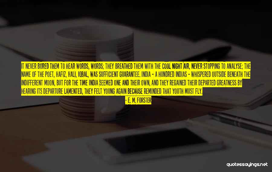 Night One Quotes By E. M. Forster Night One Quotes By E. M. Forster