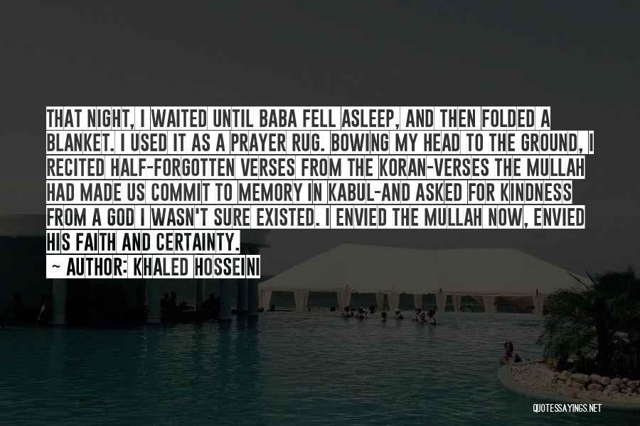 Night Prayer Quotes By Khaled Hosseini