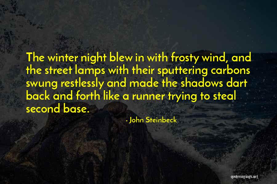 Night Runner Quotes By John Steinbeck