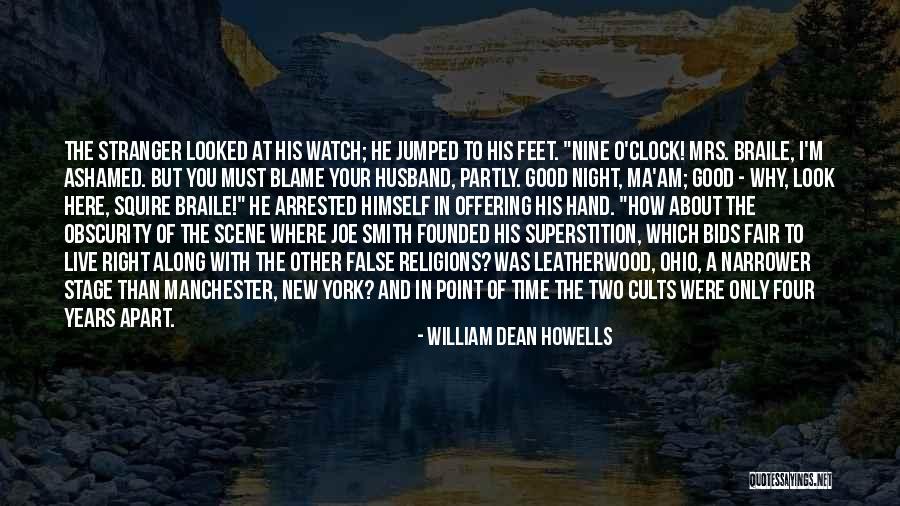 Night Scene Quotes By William Dean Howells Night Scene Quotes By William Dean Howells