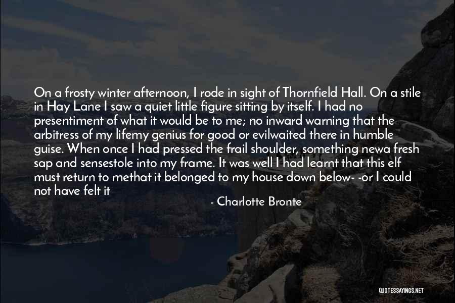 Night Sight Quotes By Charlotte Bronte