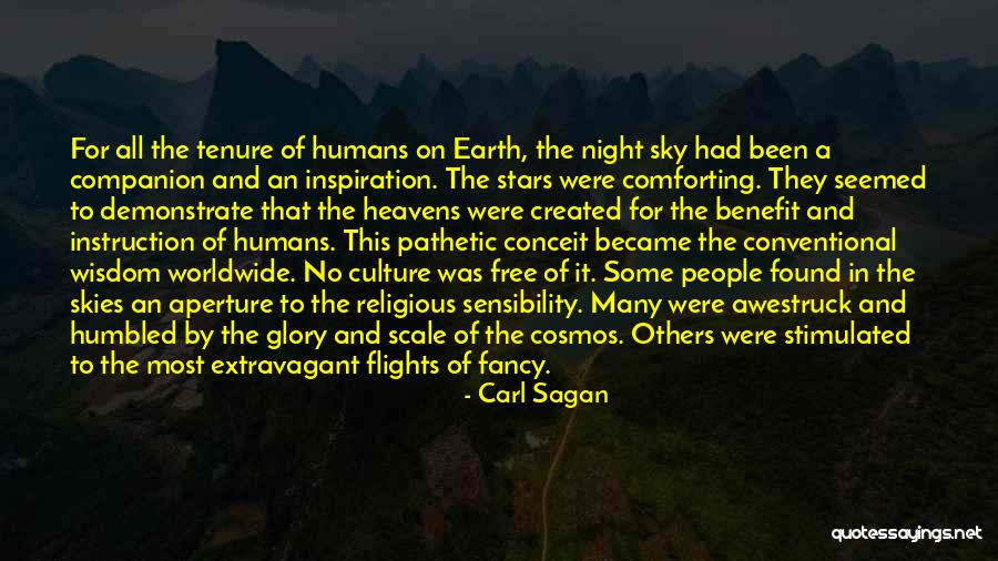 Night Skies Quotes By Carl Sagan