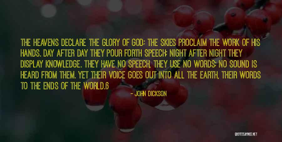 Night Skies Quotes By John Dickson