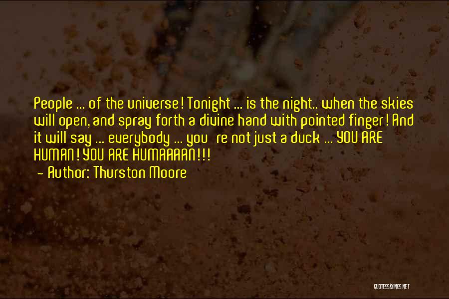 Night Skies Quotes By Thurston Moore