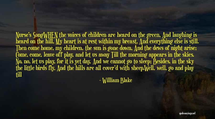 Night Skies Quotes By William Blake