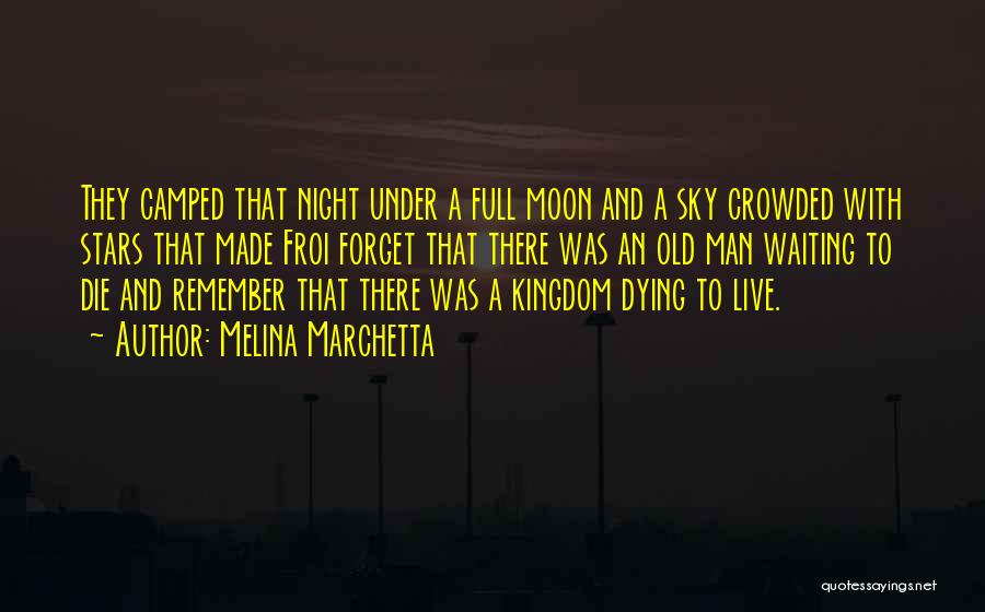 Night Sky And Moon Quotes By Melina Marchetta