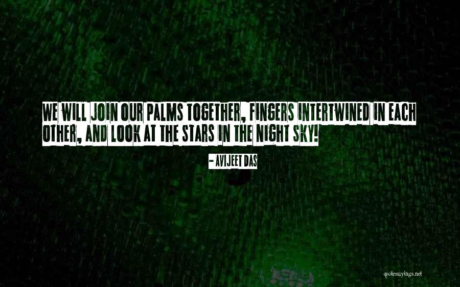 Night Sky And Stars Quotes By Avijeet Das