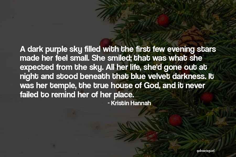 Night Sky And Stars Quotes By Kristin Hannah