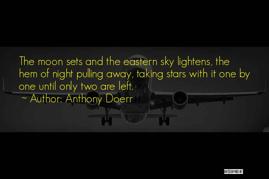 Night Sky Moon Quotes By Anthony Doerr