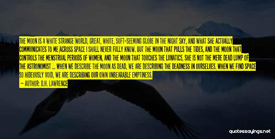 Night Sky Moon Quotes By D.H. Lawrence