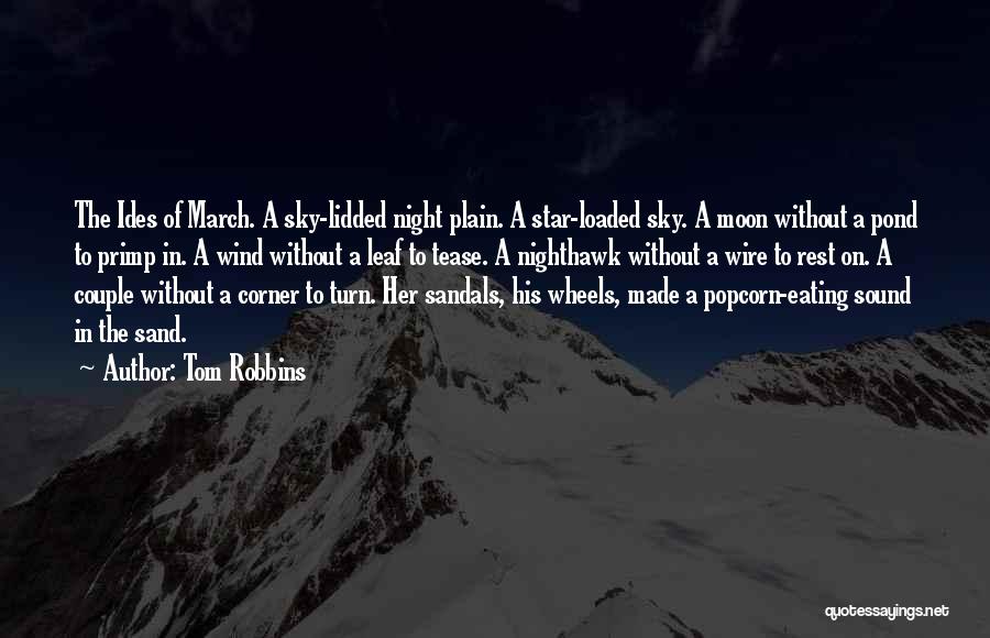 Night Sky Moon Quotes By Tom Robbins