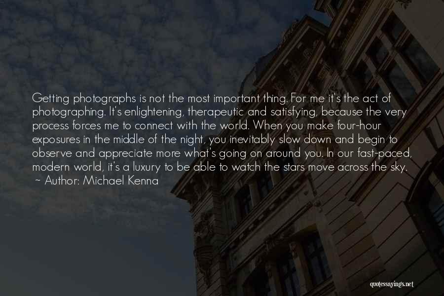 Night Sky Photography Quotes By Michael Kenna