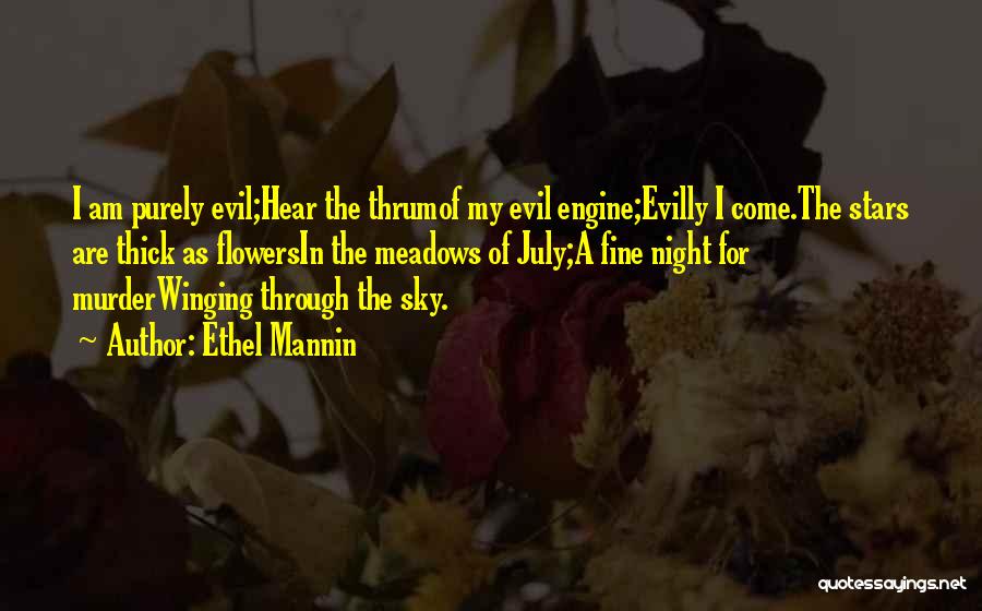 Night Sky Quotes By Ethel Mannin