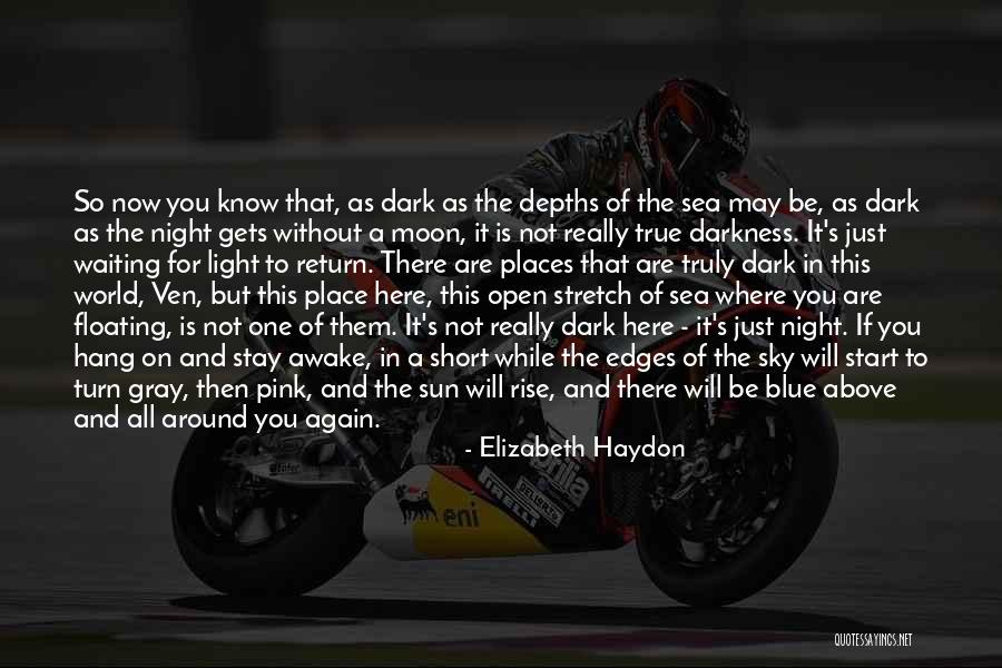 Night Sky Short Quotes By Elizabeth Haydon