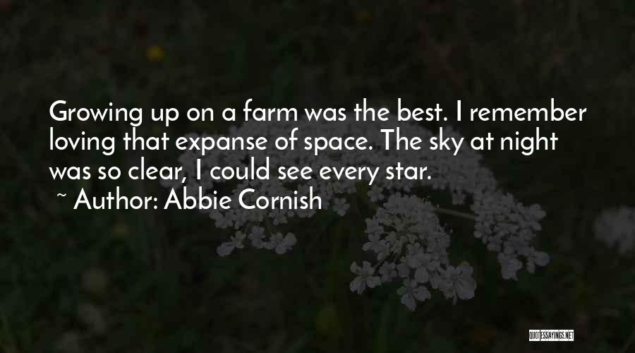 Night Sky Star Quotes By Abbie Cornish