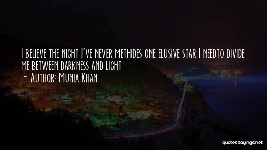 Night Sky Star Quotes By Munia Khan