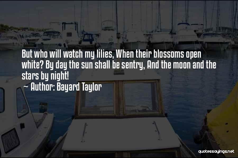 Night Stars Moon Quotes By Bayard Taylor