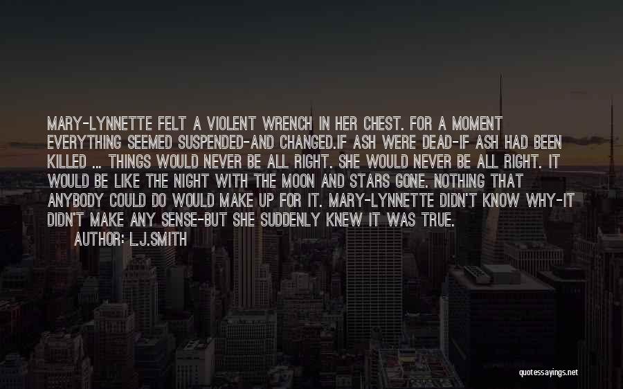 Night Stars Moon Quotes By L.J.Smith