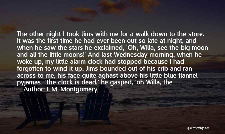 Night Stars Moon Quotes By L.M. Montgomery