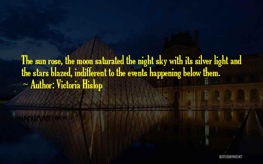 Night Stars Moon Quotes By Victoria Hislop