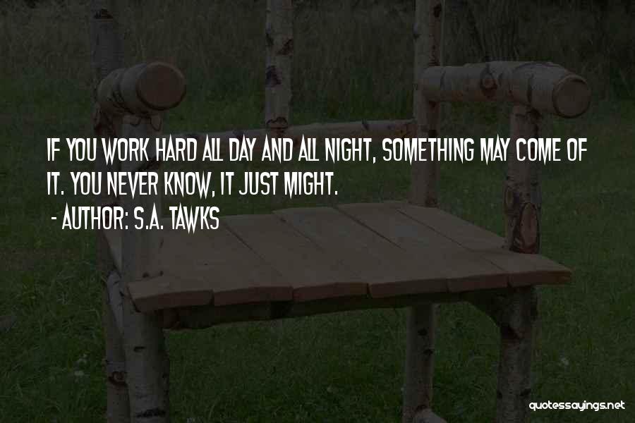 Night Study Quotes By S.A. Tawks