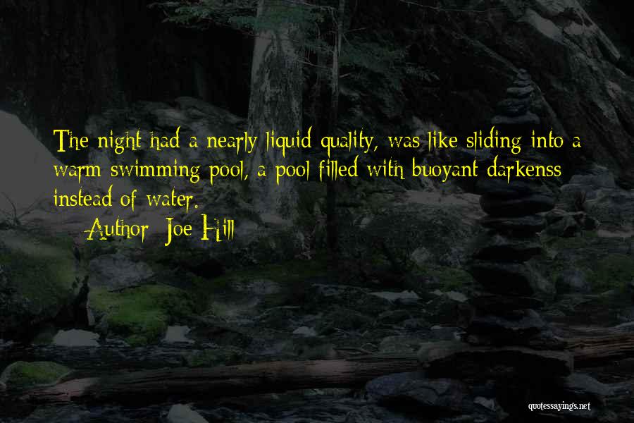 Night Swimming Quotes By Joe Hill