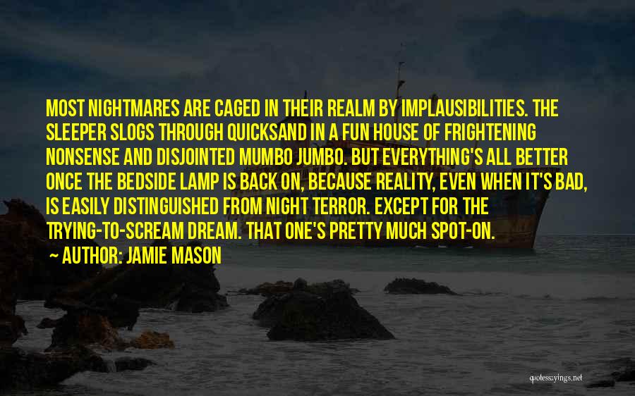 Night Terrors Quotes By Jamie Mason