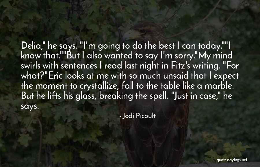 Night That Looks Quotes By Jodi Picoult Night That Looks Quotes By Jodi Picoult