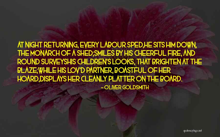 Night That Looks Quotes By Oliver Goldsmith Night That Looks Quotes By Oliver Goldsmith