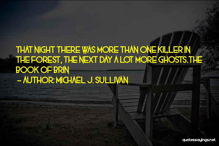 Night The Book Quotes By Michael J. Sullivan
