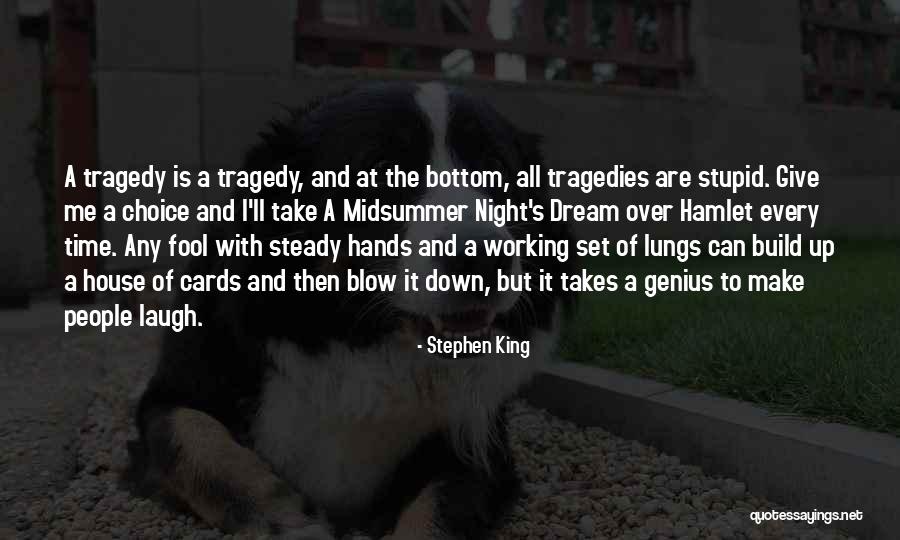 Night Time Dream Quotes By Stephen King Night Time Dream Quotes By Stephen King