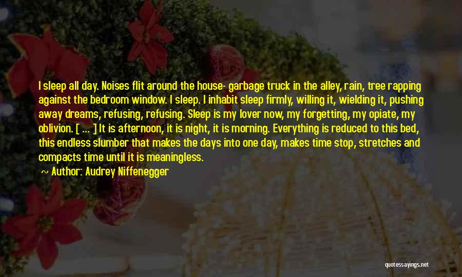 Night Time Rain Quotes By Audrey Niffenegger