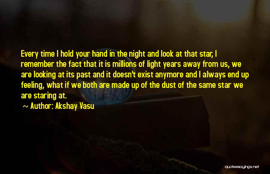 Night Time Sky Quotes By Akshay Vasu