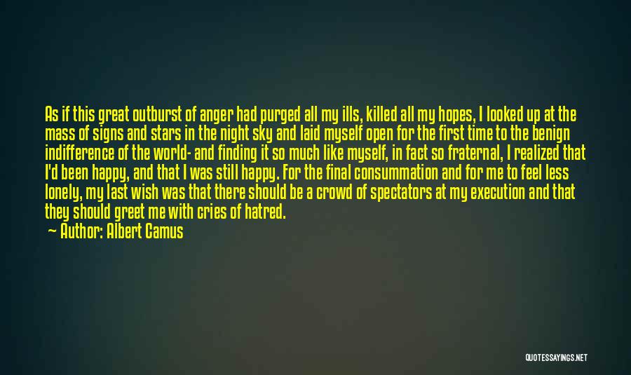 Night Time Sky Quotes By Albert Camus