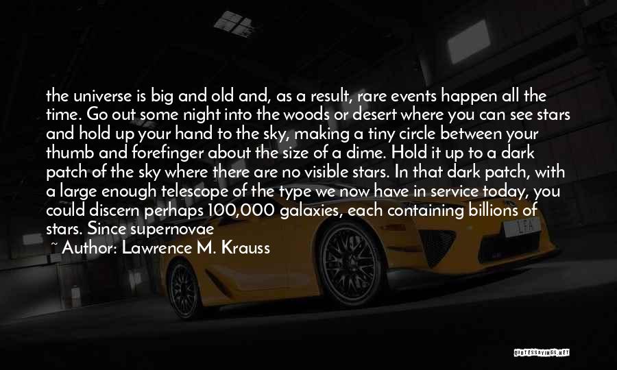 Night Time Sky Quotes By Lawrence M. Krauss