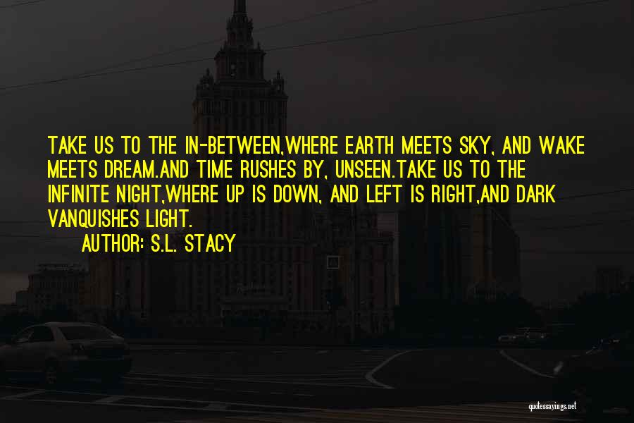 Night Time Sky Quotes By S.L. Stacy