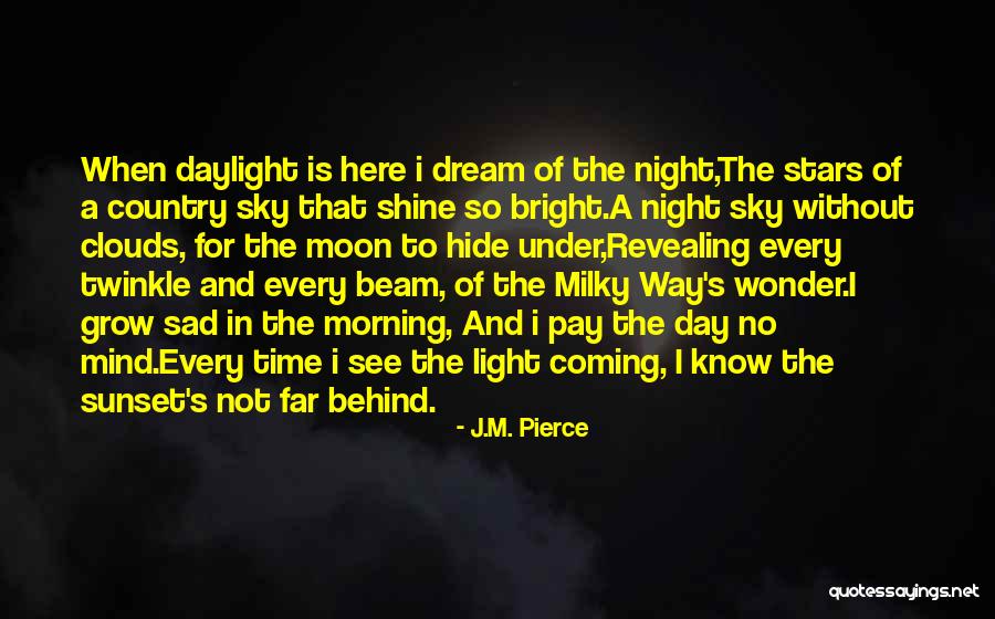 Night Under The Stars Quotes By J.M. Pierce