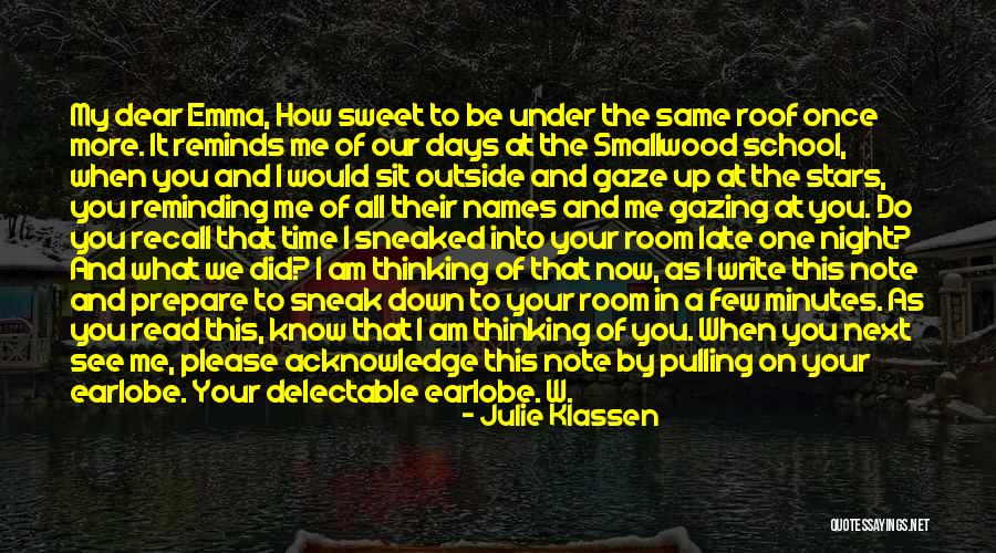 Night Under The Stars Quotes By Julie Klassen