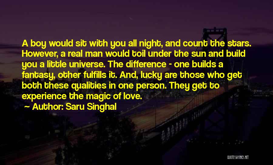 Night Under The Stars Quotes By Saru Singhal