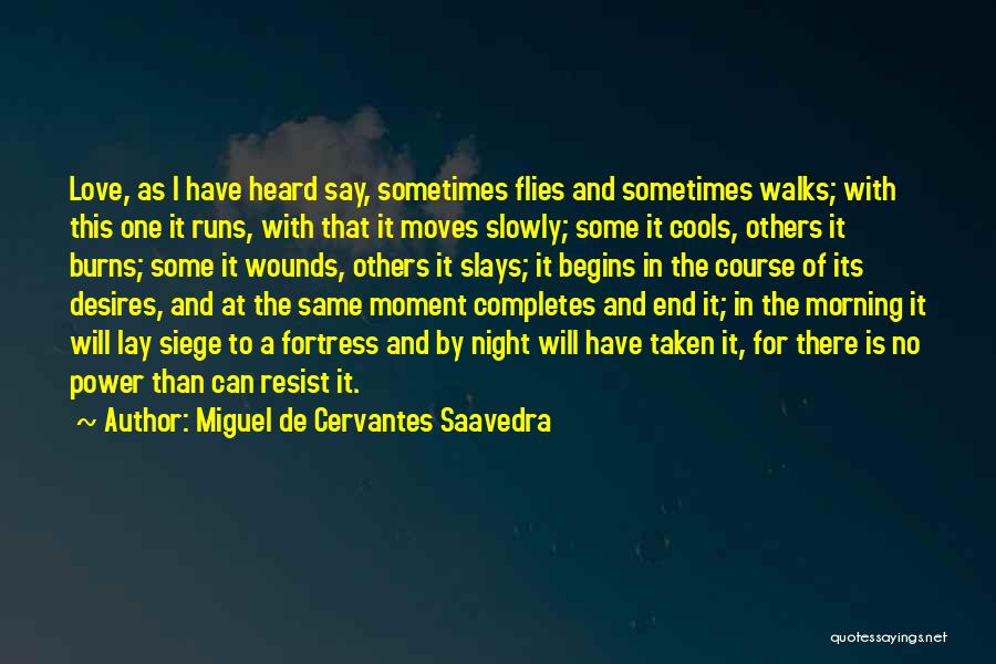 Night Walks Quotes By Miguel De Cervantes Saavedra