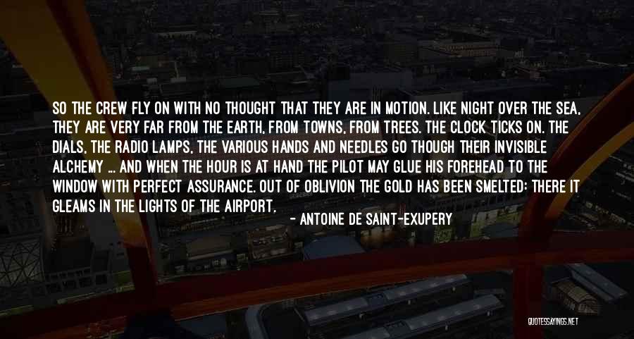 Night When The Lights Quotes By Antoine De Saint-Exupery Night When The Lights Quotes By Antoine De Saint-Exupery