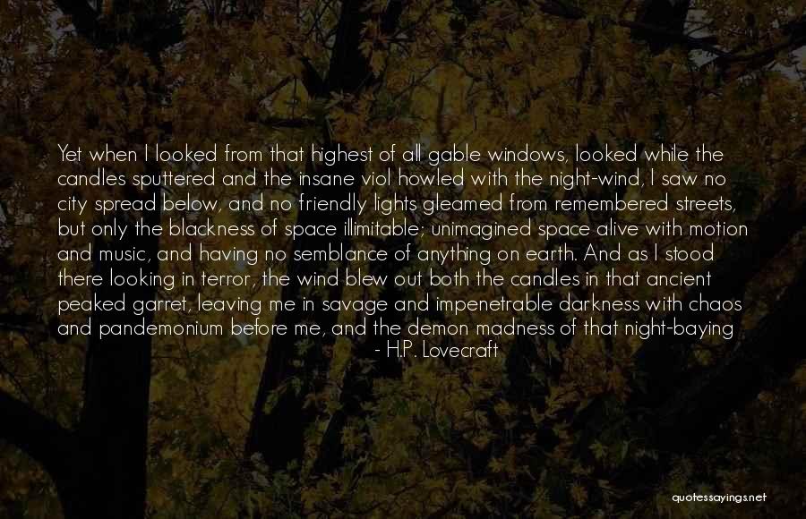 Night When The Lights Quotes By H.P. Lovecraft Night When The Lights Quotes By H.P. Lovecraft