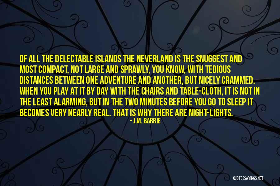 Night When The Lights Quotes By J.M. Barrie Night When The Lights Quotes By J.M. Barrie